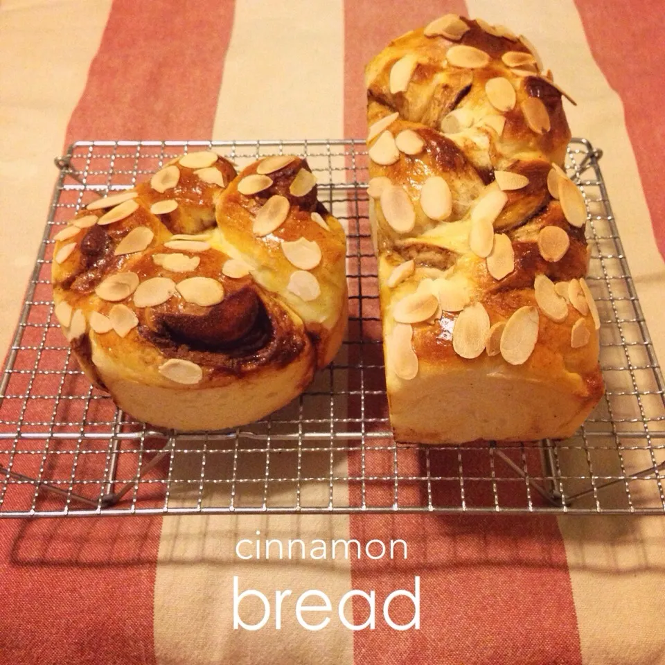 ゆりえさんの料理 生クリーム食パン で シナモン食パン ＊ヨーグルト酵母|あいこ ⁎ˇ◡ˇ⁎さん