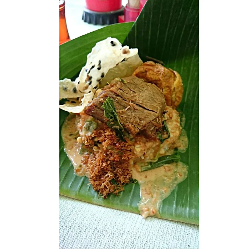 Pecel Rice from Madiun, Indonesia.|miuさん