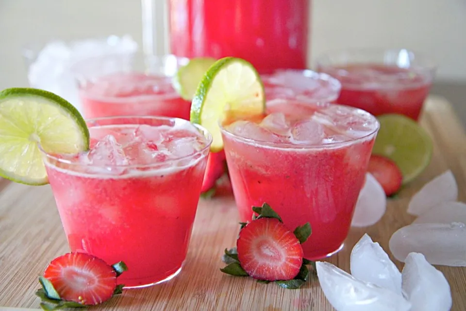 Strawberry margarita punch|Sin Mさん