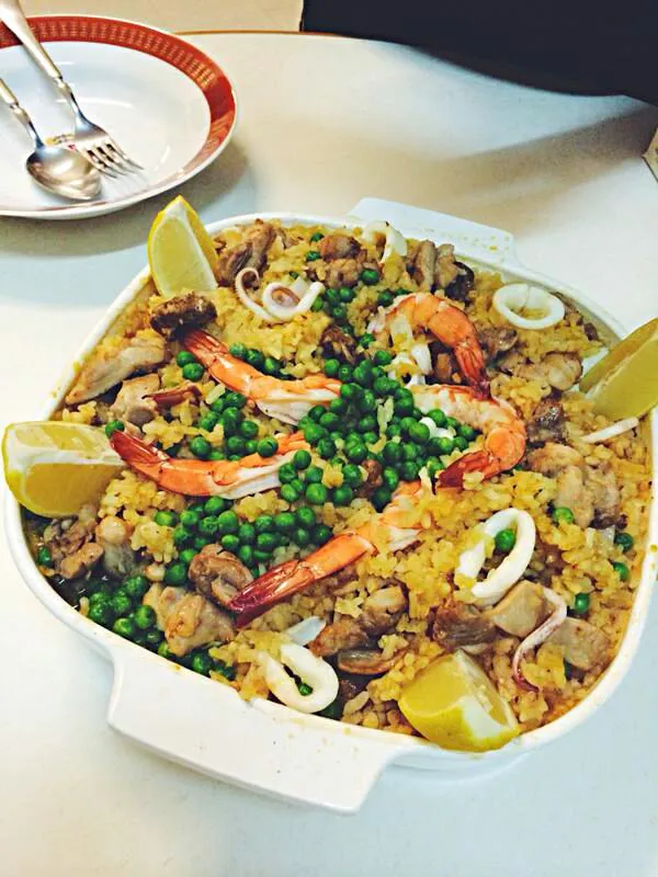 Spanish Seafood Paella Rice|Cindyさん