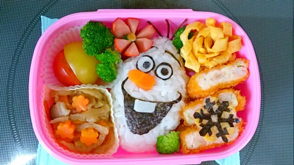 園児のお弁当 オラフ|いくさん