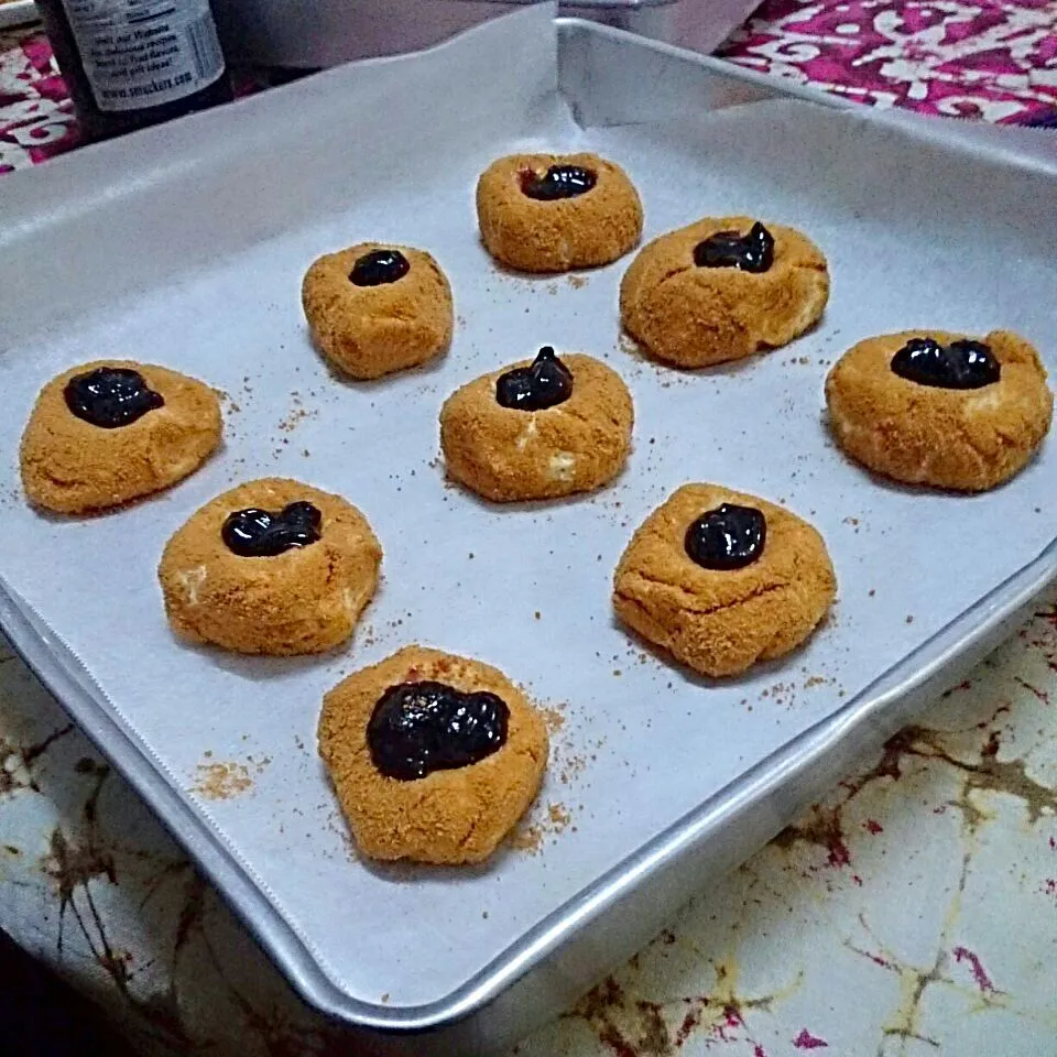 Blueberry cheesecake cookies.|マリーさん