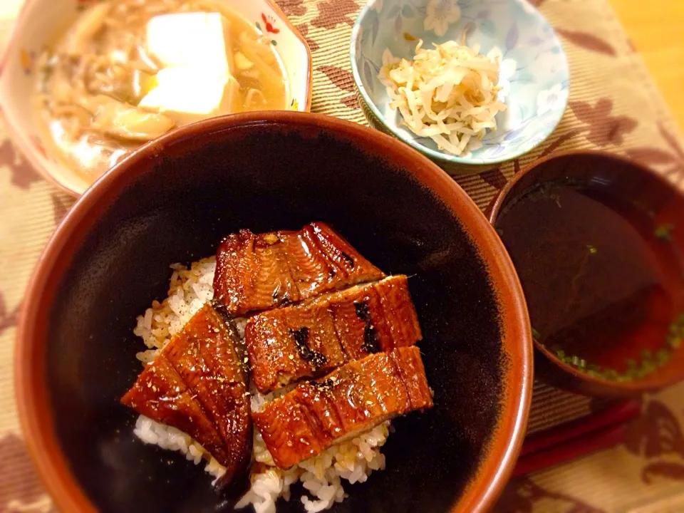 Snapdishの料理写真:わが家の丑の日|Riccaさん