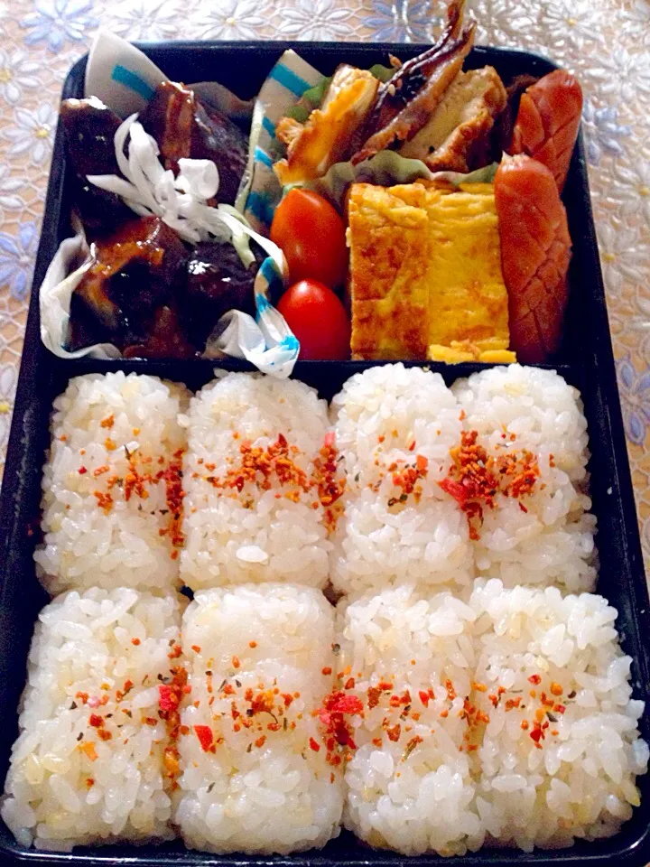 Snapdishの料理写真:麻婆茄子弁当|Hikariさん