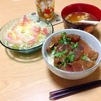 ネギトロ丼|夏さん