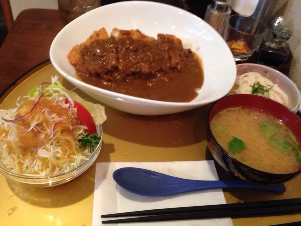 カツカレー定食|Tarou  Masayukiさん