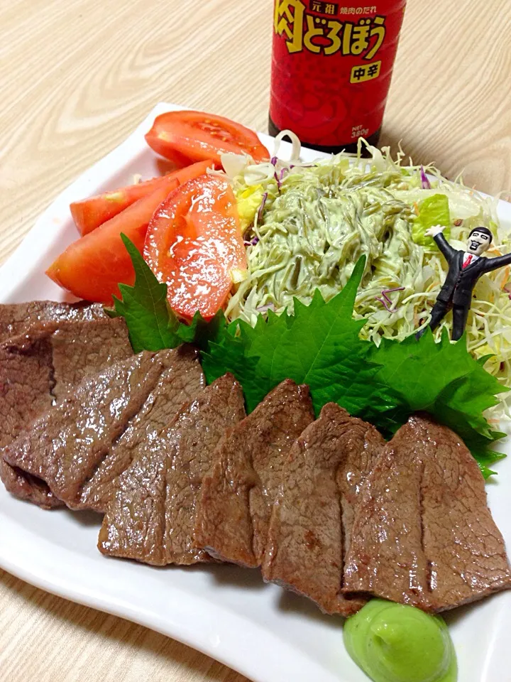 牛ミスジ焼肉(栃木産)|伍龍やすさん