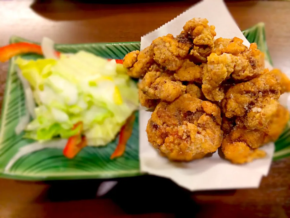 地鶏の塩麹漬け唐揚げ|Satoshi Fudeyamaさん