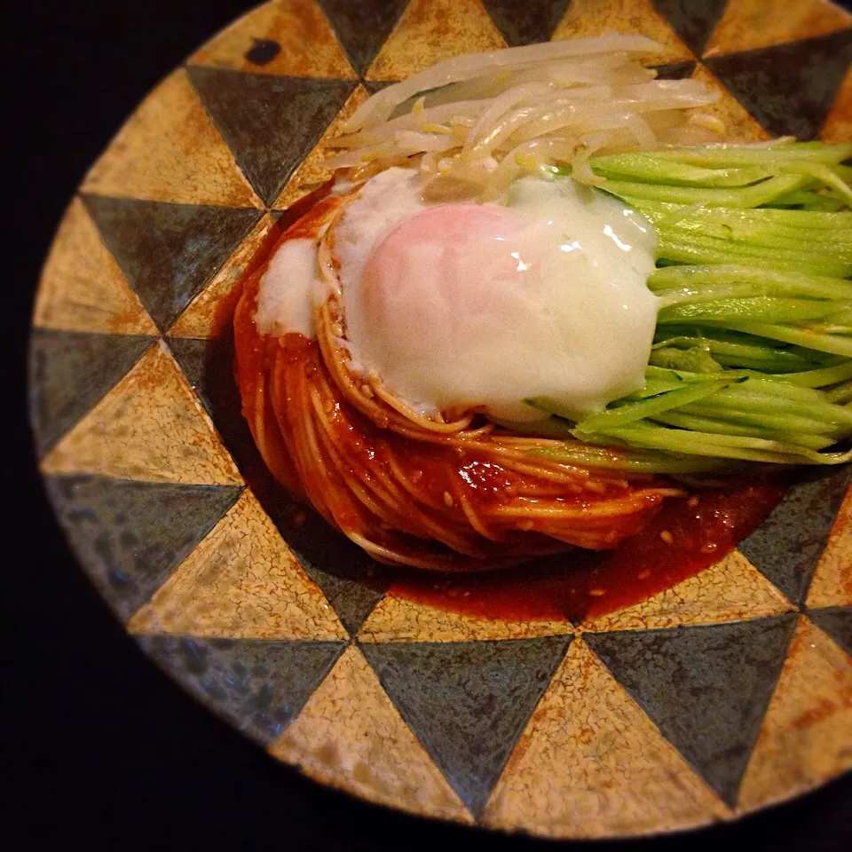 Snapdishの料理写真:kayoさんの料理 ビビン素麺☆|あいこ ⁎ˇ◡ˇ⁎さん