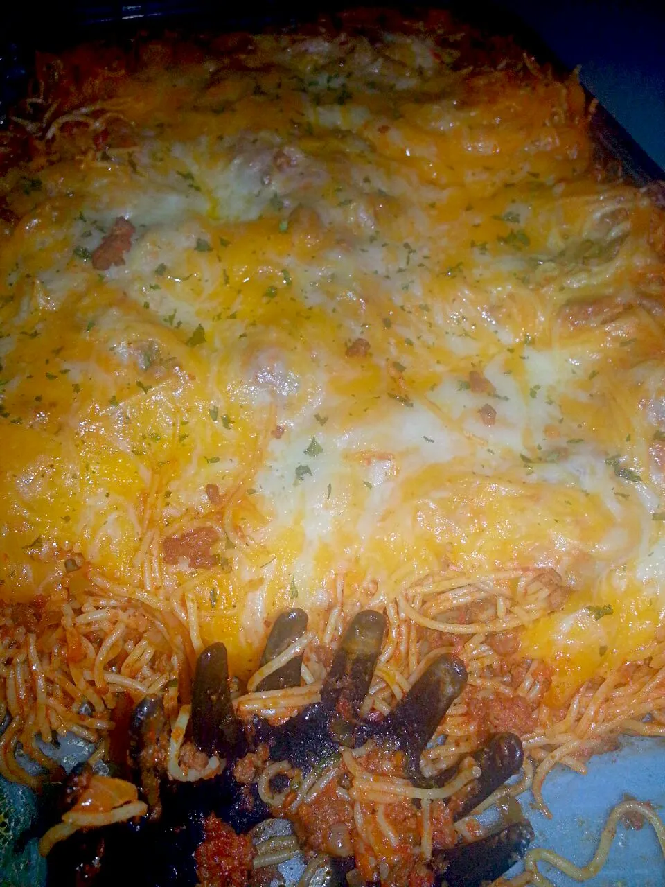 Homemade baked spaghetti :)|Jennifer Nicole Osterbindさん