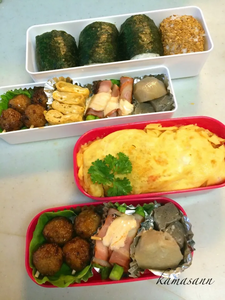 今日のお弁当🍱🍱|かまさん