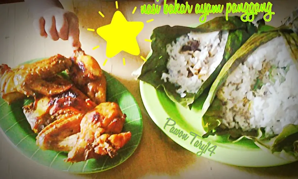 #homemadefood #indonesian cuisine  #nasibakar #ayampanggang #nagihin #makanlahap #nyamnyamnyaammm|taryさん