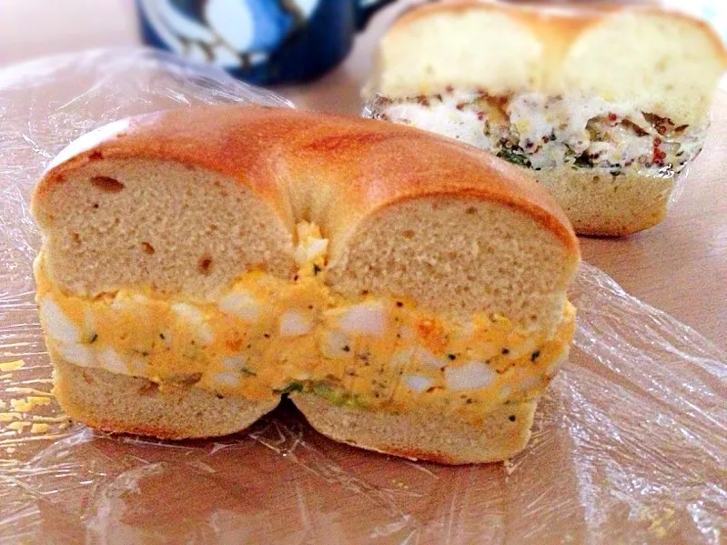 Egg Salad Bagel|chan mitsuさん