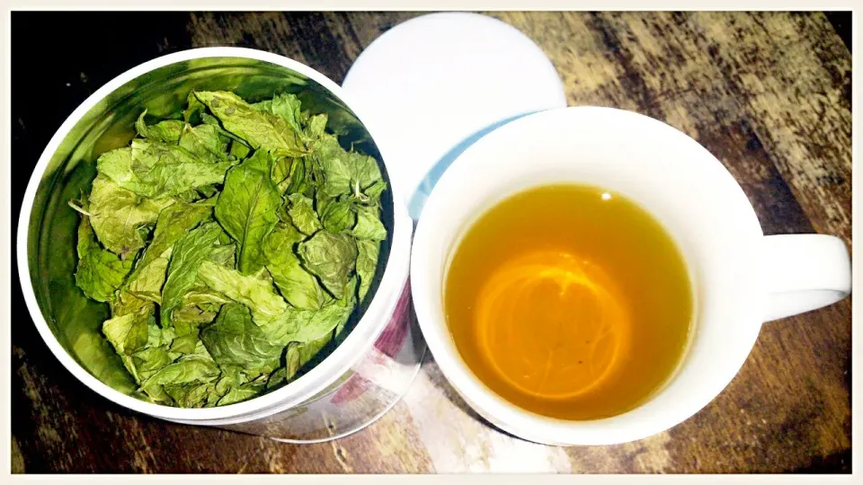 Homemade mint tea|Emmelineさん