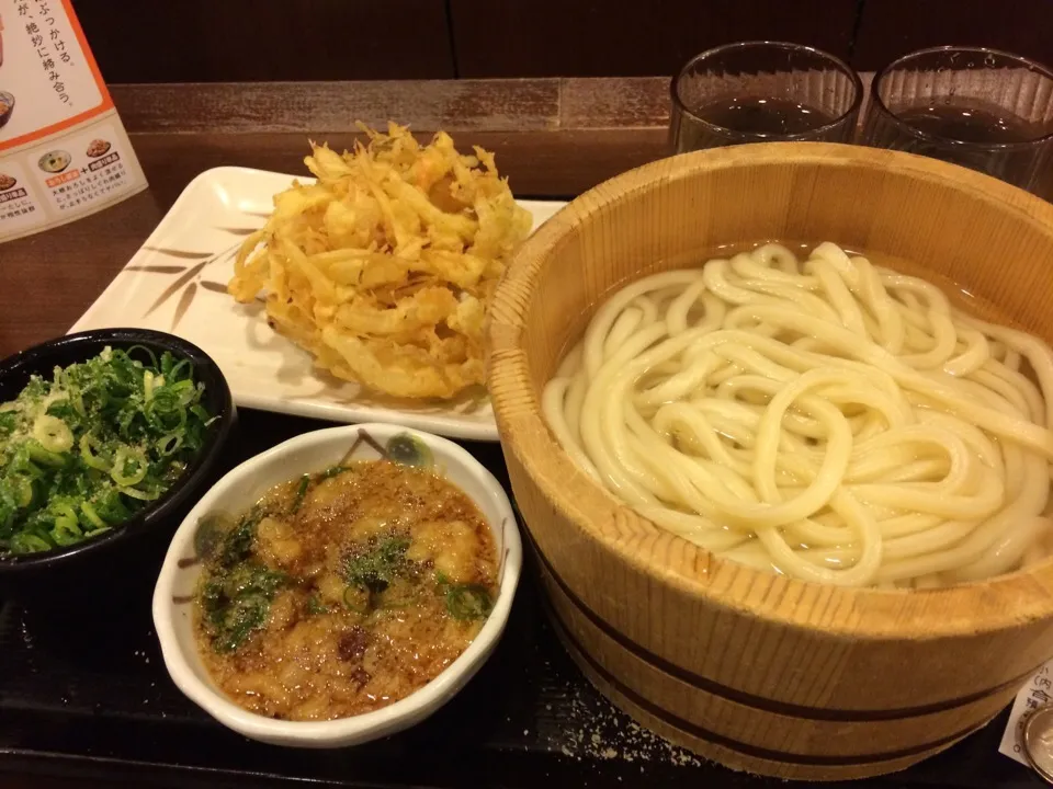 釜揚げうどん 野菜海外のかき揚げ|Hajime Sakaiさん