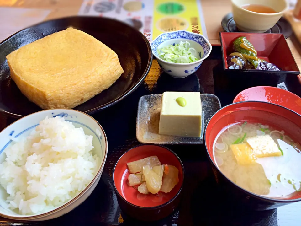 油あげ定食|Iriemarukoさん