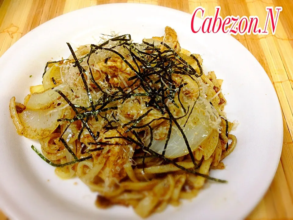 今日の賄い  氷見のうどんの焼きうどん|Cabezon.Nakamuraさん