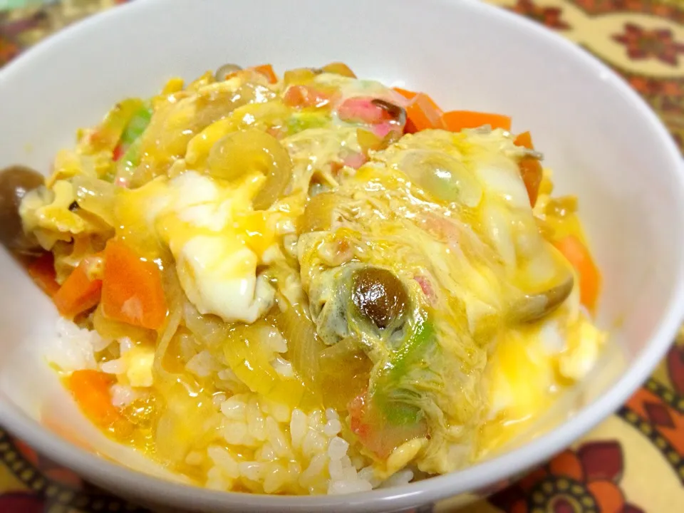 ごちゃ混ぜ丼|hirotanさん