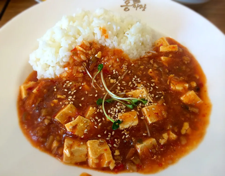 마파두부 덮밥 / 麻婆豆腐 丼(マパドゥブ どんぶり)|조 영랑(趙 栄郞 /Jo YoungRhang)さん