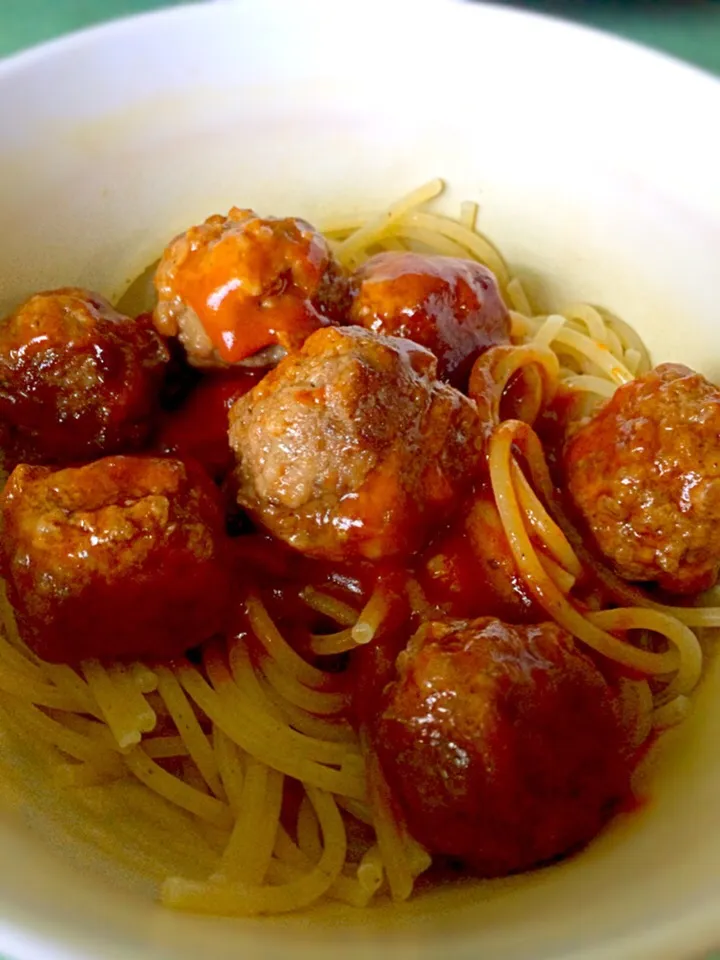 Spaghetti with Meatballs|Maan Bautistaさん