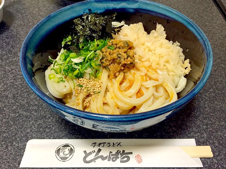 Snapdishの料理写真:みそぶっかけうどん ¥620|けんちゃんさん