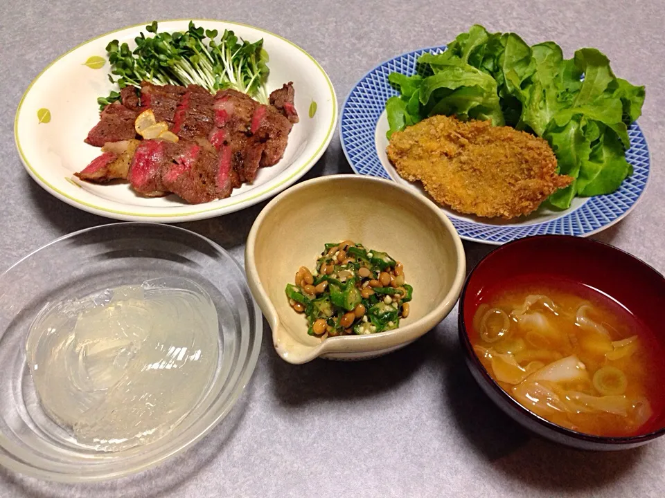 お肉多めの 晩ご飯|Orie Uekiさん