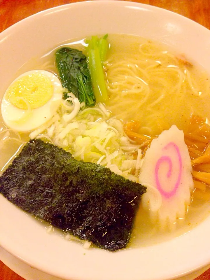 Rem noodles for dinner:) あっさり塩ラーメン（≧∇≦）|Tanuさん