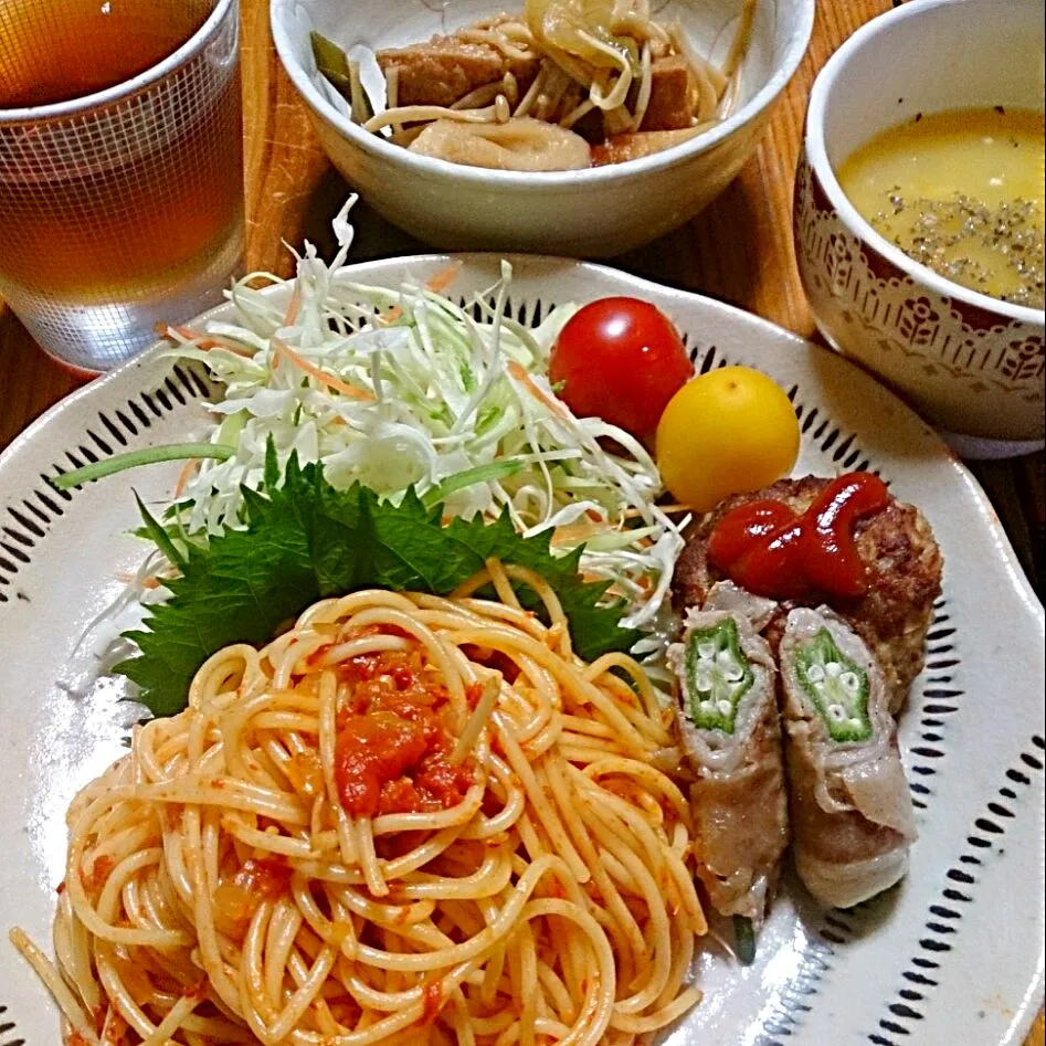 トマトパスタ〜(*^^*)|ゆらさん