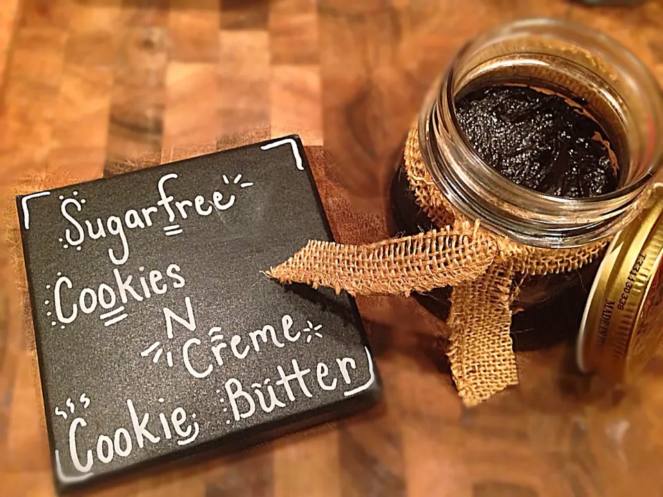 Sugarfree cookies and creme cookie butter|lindsay robesonさん