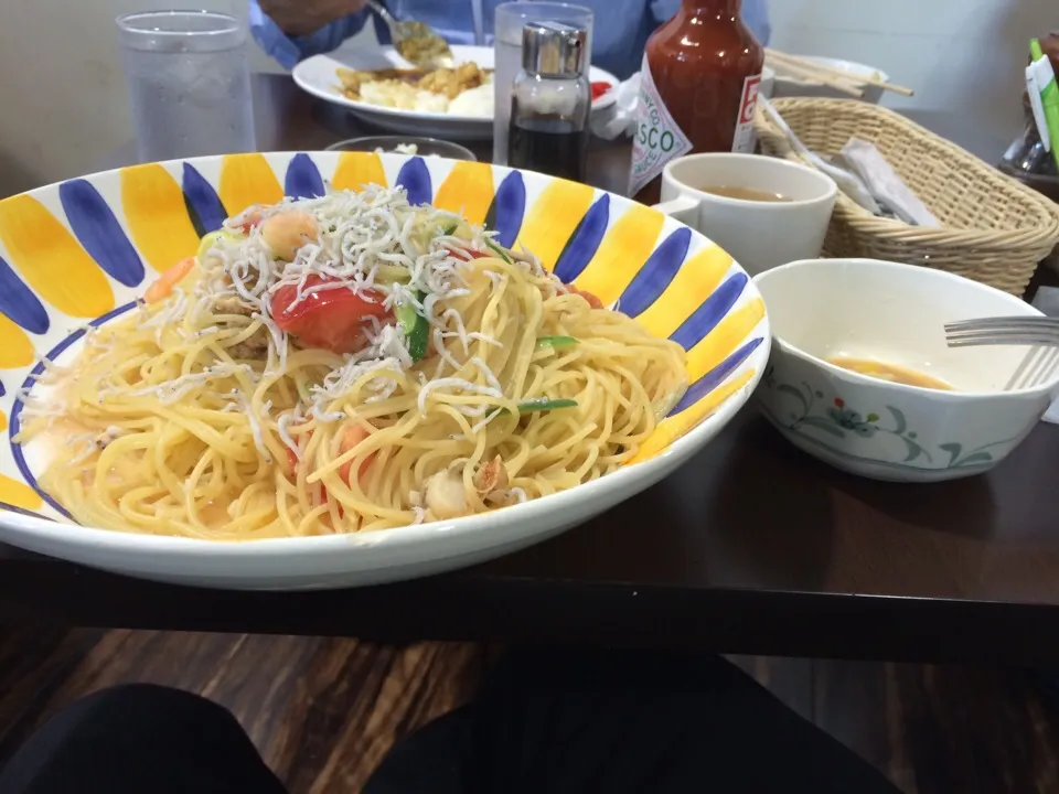 Snapdishの料理写真:ビアンコパスタ|toru.ohkawaさん