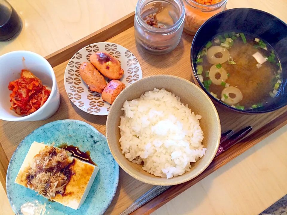 たらこ、豆腐、キムチなど|ぴっぱーさん