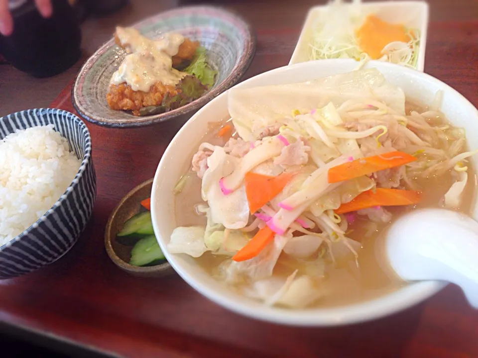 ちゃんぽん定食|しょうさん