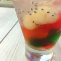 My favorite rainbow jelly #yummy|Isni Neechanさん