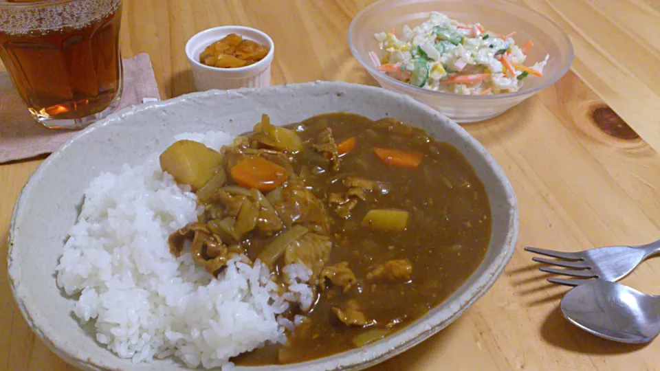 カレー
コールスロー|ポンさん