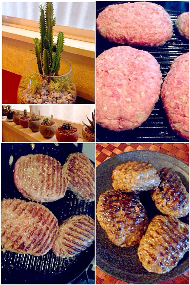 Grilled beef hamburg🔥ｸﾞﾘﾙﾄﾞﾋﾞｰﾌﾊﾝﾊﾞｰｸﾞ by Chef hubby&Me|🌈Ami🍻さん