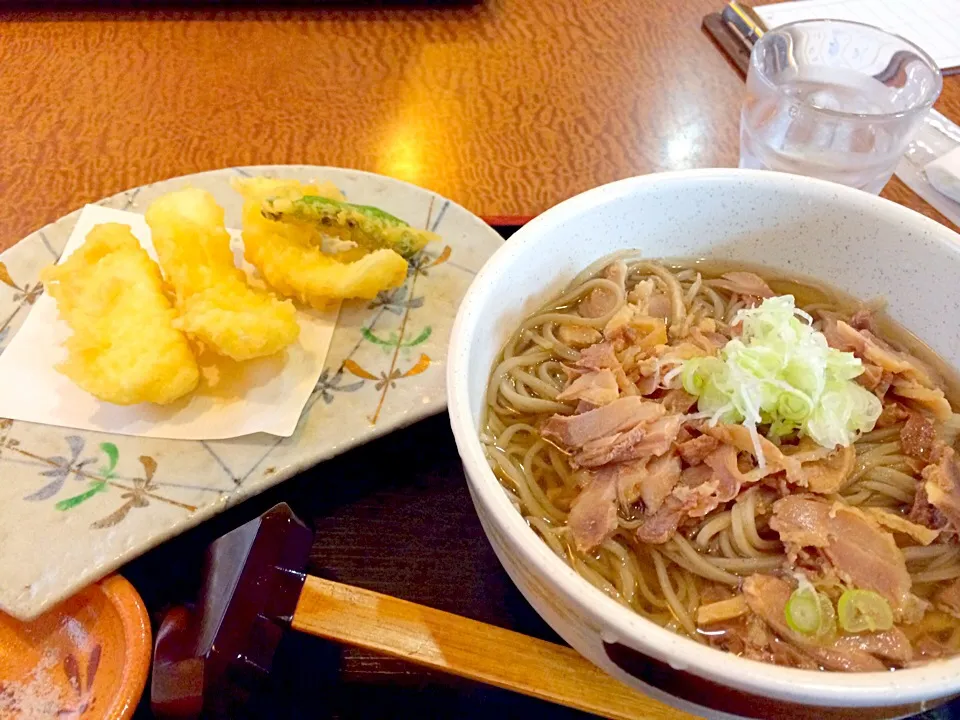 冷たい肉そば。山形県の美味しいもの。|あんなさん