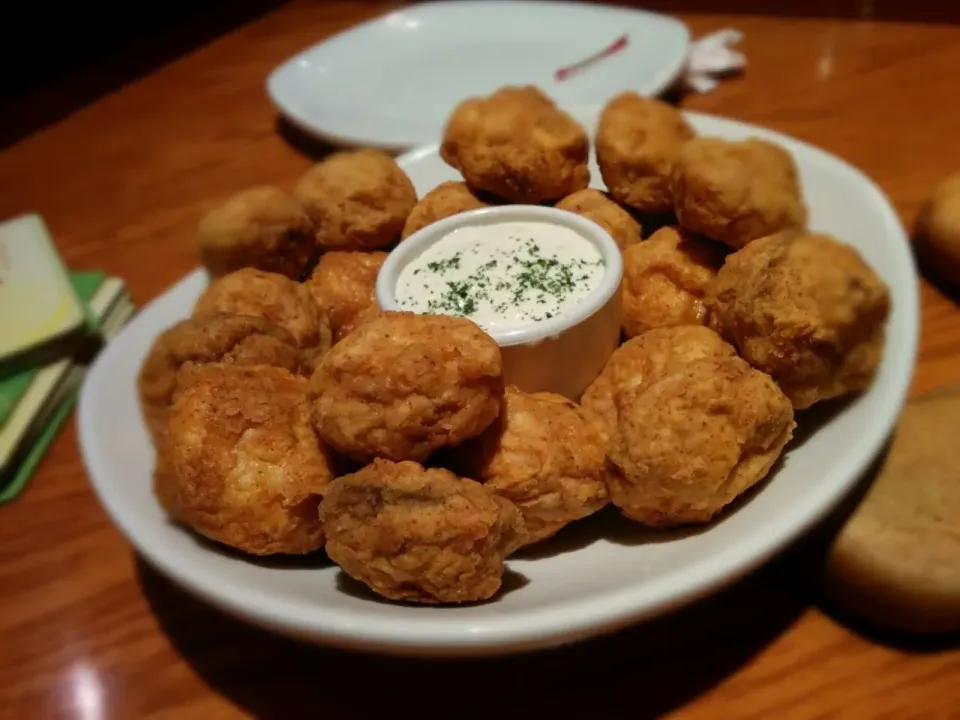 Crispy Fried Mushrooms|Melissa Artauliさん