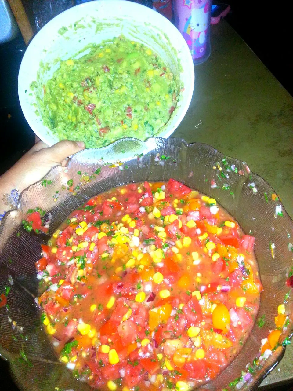 salsa,  and guacamole|Jennifer Nicole Osterbindさん