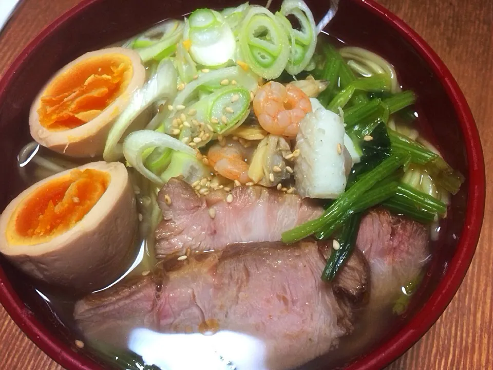 Snapdishの料理写真:塩ラーメン|らずりさん