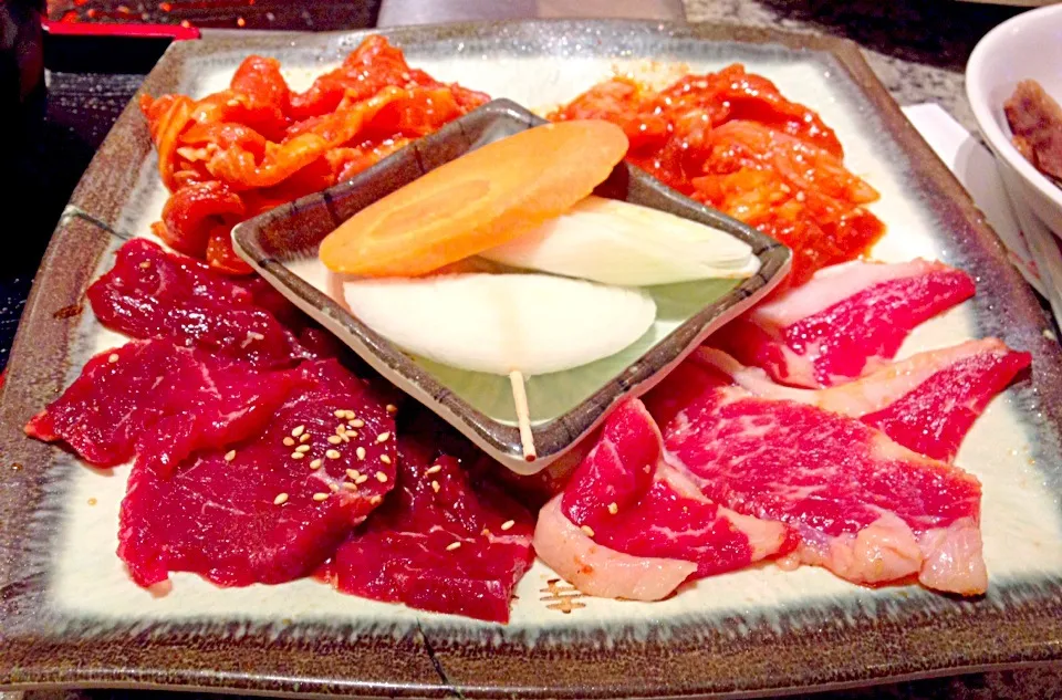 Assorted Yakiniku meats|Liezlさん