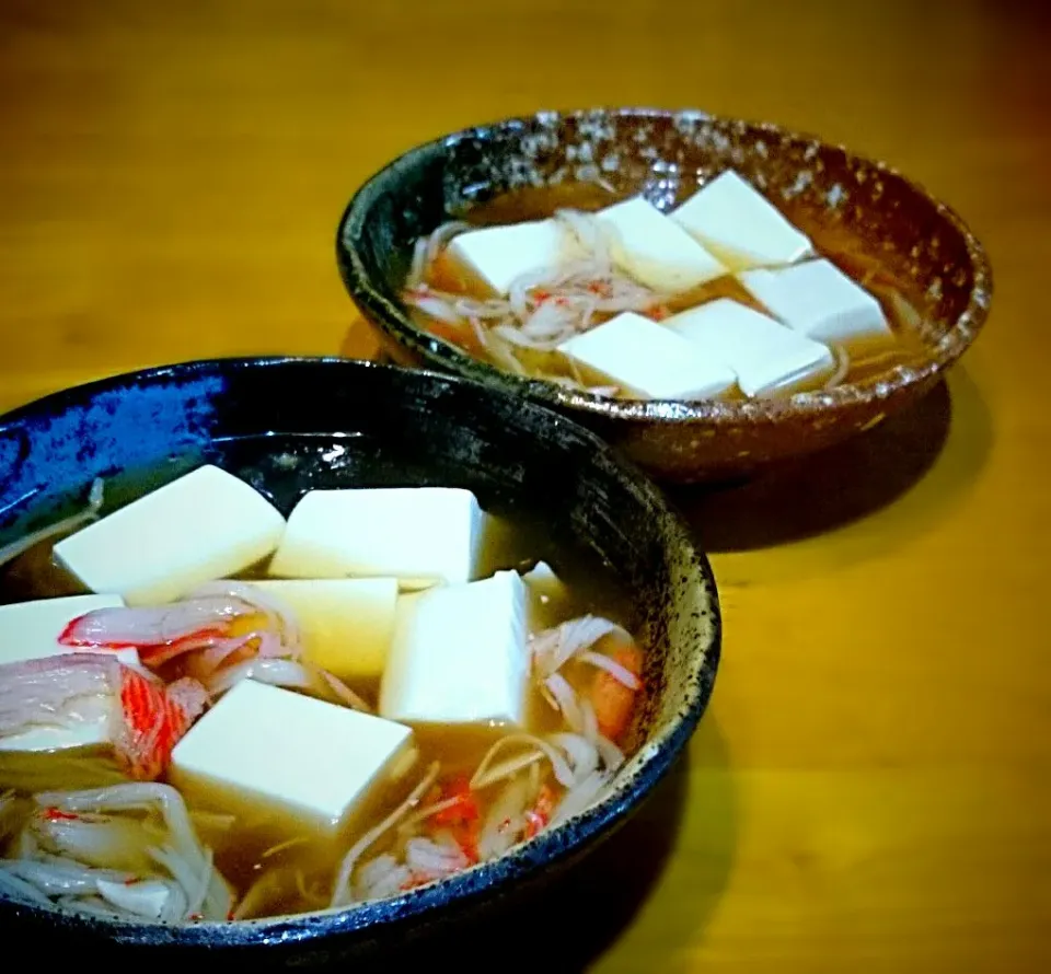 リピ！ゆみちゃんの 豆腐とかにかまのトロトロ煮|うさかめさん