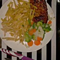 steak and fries|Nancyさん