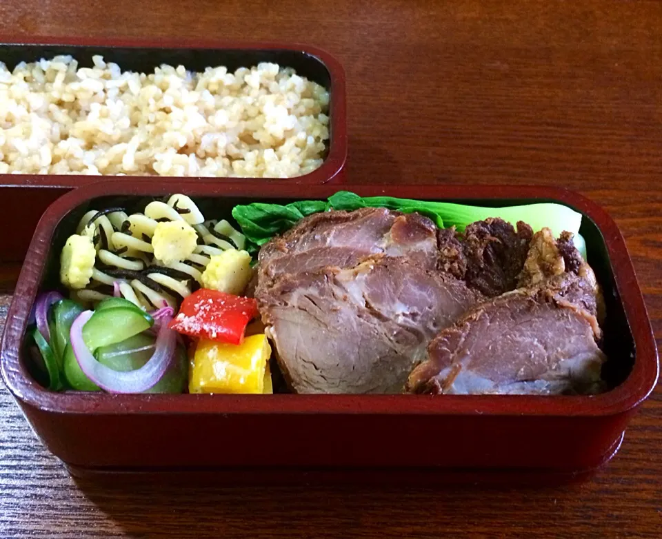 Snapdishの料理写真:夫へのお弁当|なかさん