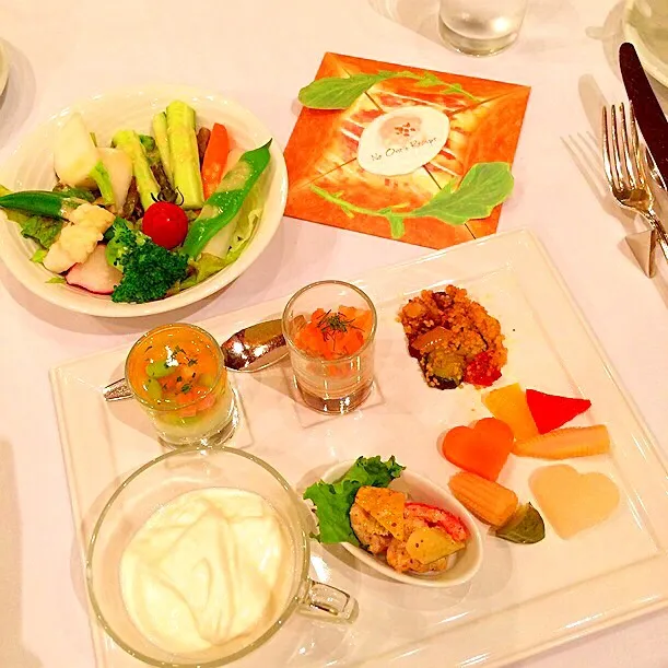 軽井沢ブレストンコートの朝食|クリスマスローズさん