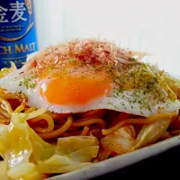 お盆の昼御飯♪焼きそば♪♪|Risaさん