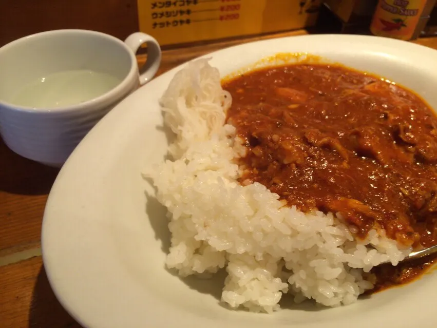 特製チキンカレーを頂きました。|momongatomoさん