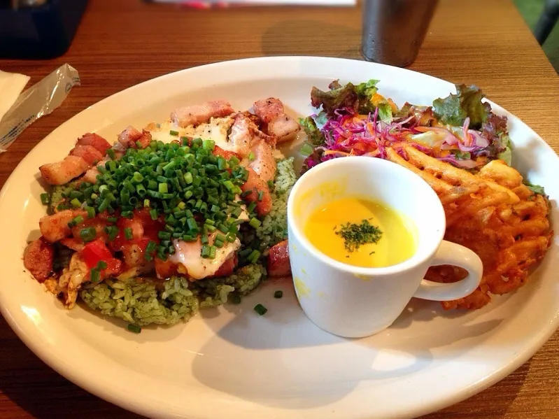 Bacon Egg Rice Plate|chan mitsuさん