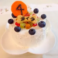 ワンコの誕生日ケーキ|mikaさん