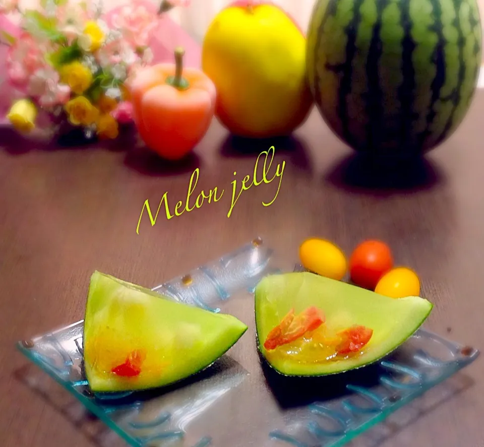 Melon jelly ♪メロンゼリー|浦島太郎さん