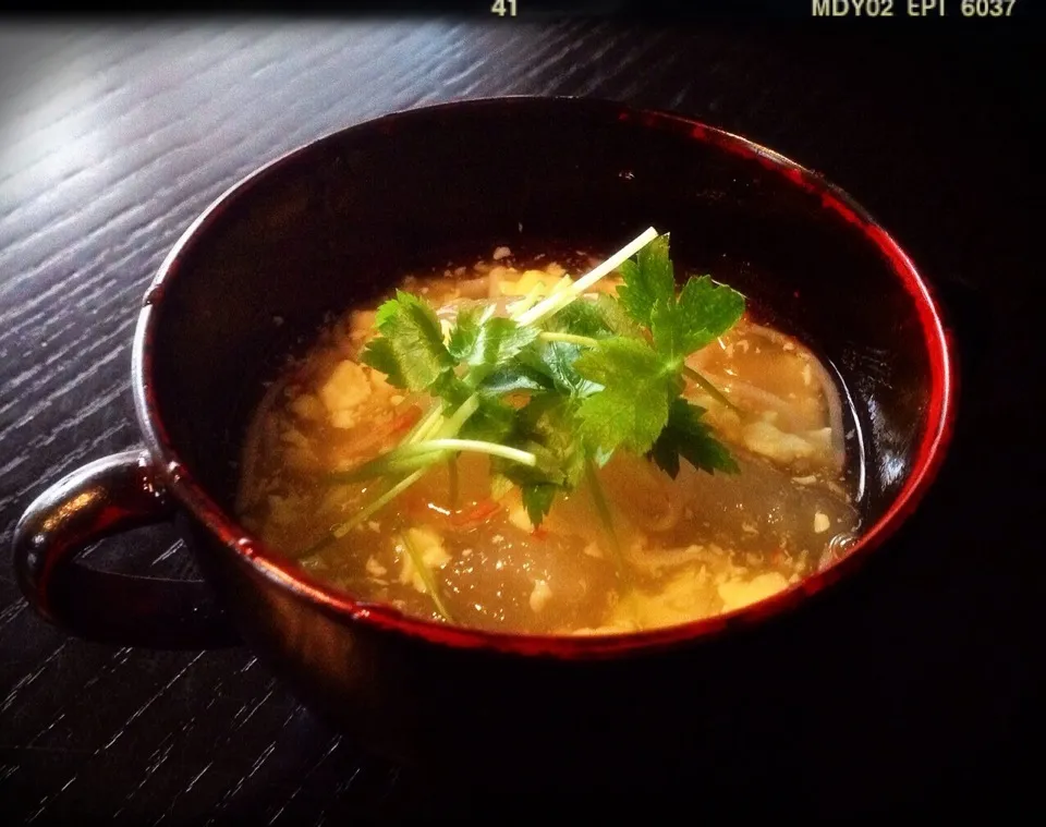 Tomoko Itoさんの料理 玉子豆腐とカニカマ使って簡単うまうまあんかけ冬瓜♥|さわこさん